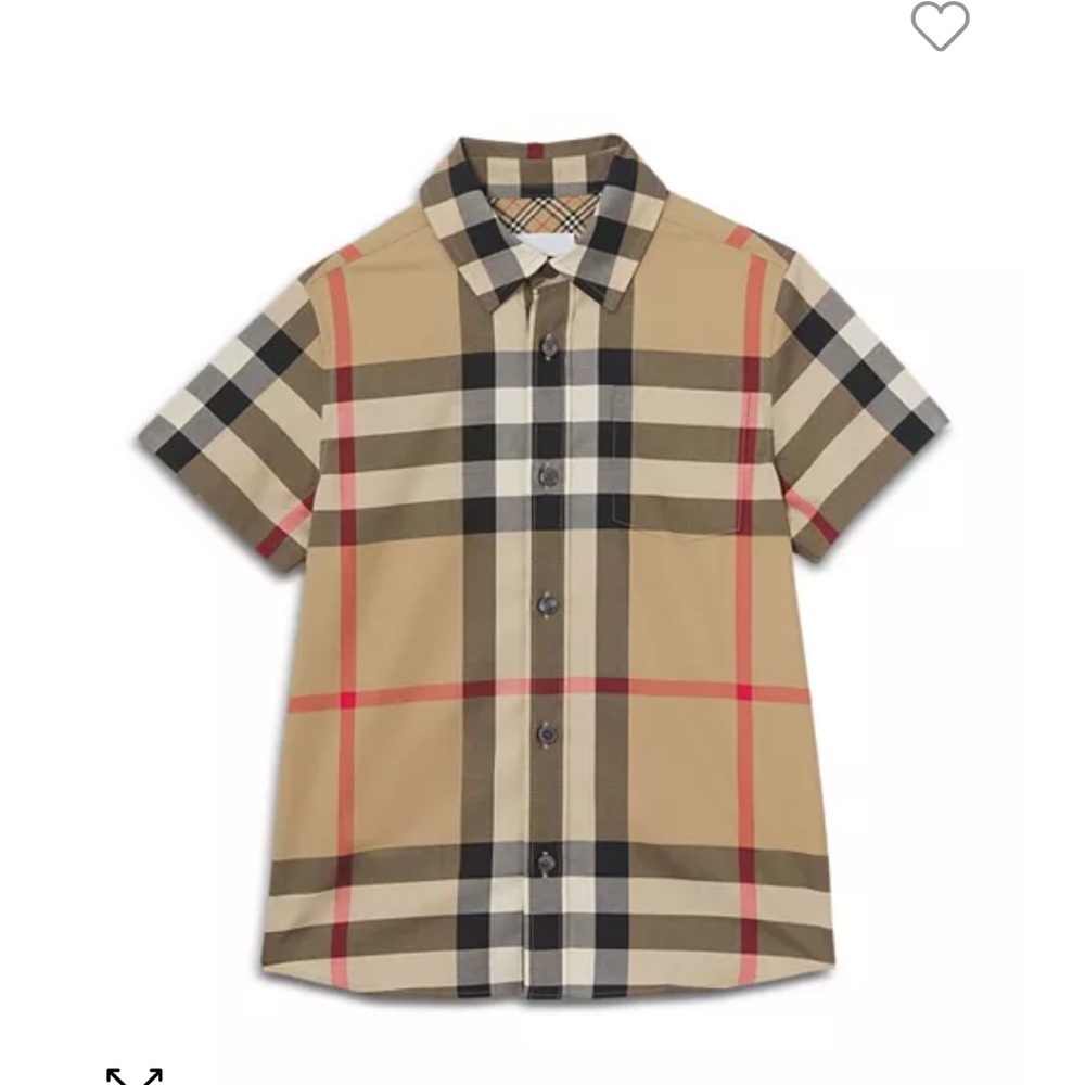 Boys’ Owen Check Button Down Shirt